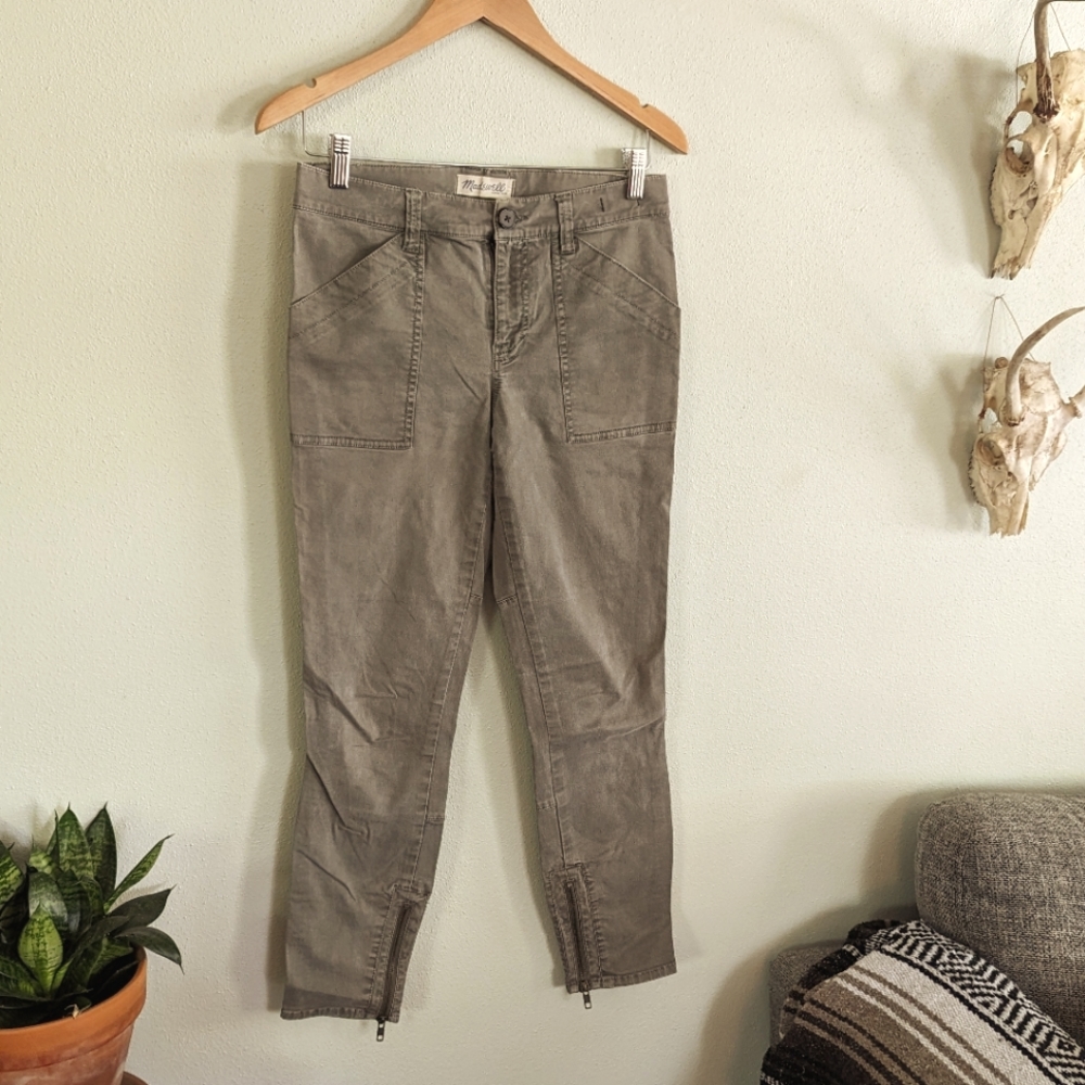 Madewell Skinny Fatigue Pants sz. 28